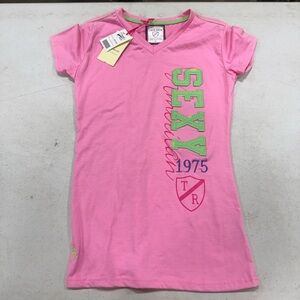 y2k v neck t shirt
